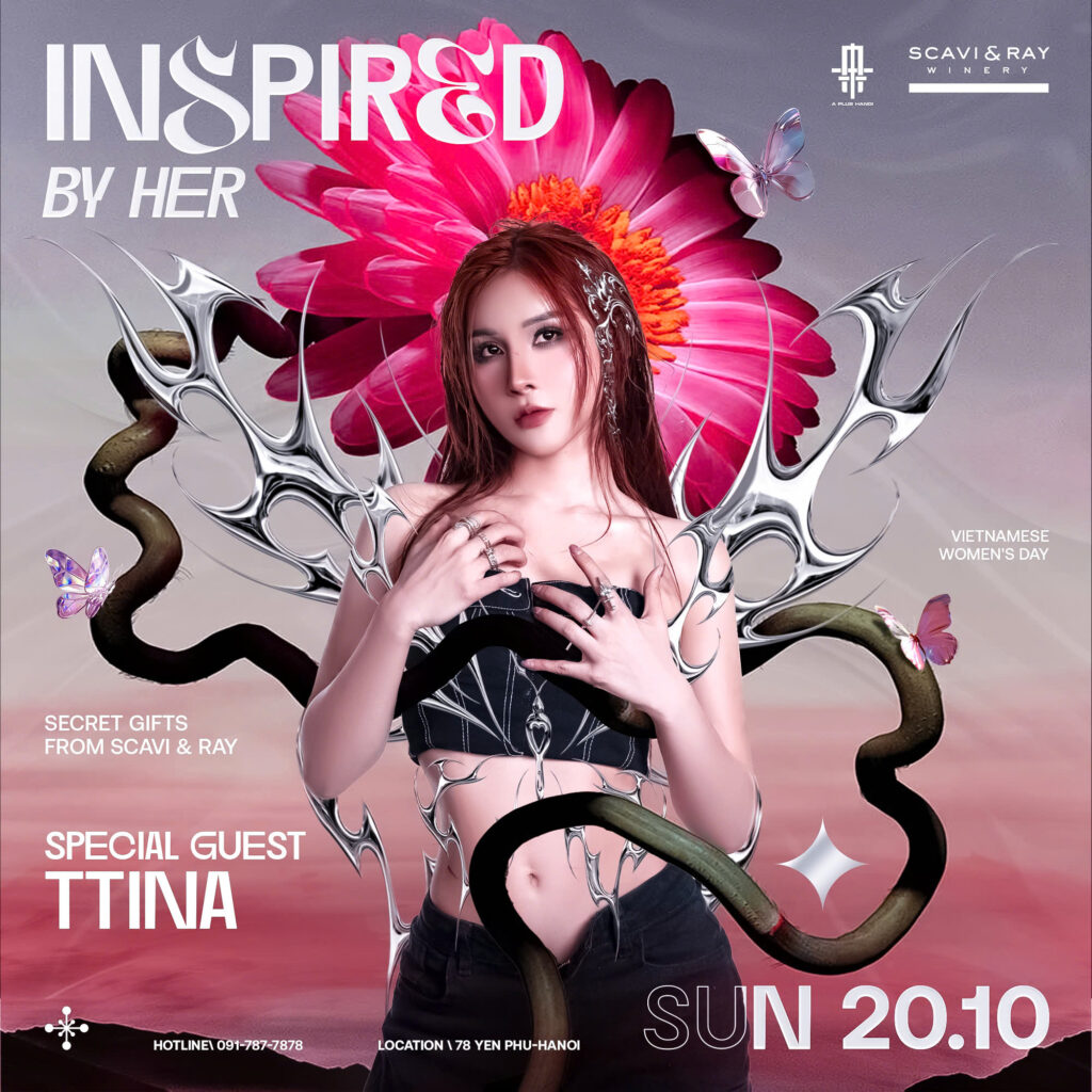 A PLUS HANOI INSPIRED BY HER VIETNAMESE WOMEN'S DAY SPECIAL GUEST TTINA 20.10