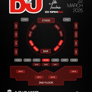 A PLUS HANOI x DJ MAG LE TWINS 22.03 table