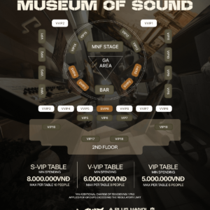 MANIFESTIVAL X A PLUS HANOI X TECHNO VIETNAM #TECHNOFEST8 pres. Museum of Sound 16.03-floor