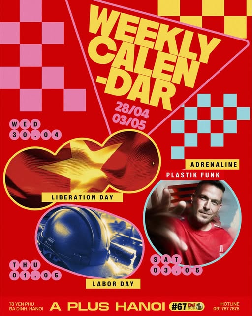 A PLUS HANOI | WEEKLY CALENDAR | 03/04 - 03/05