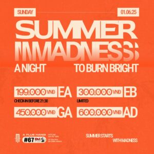SUMMER MADNESS ticket