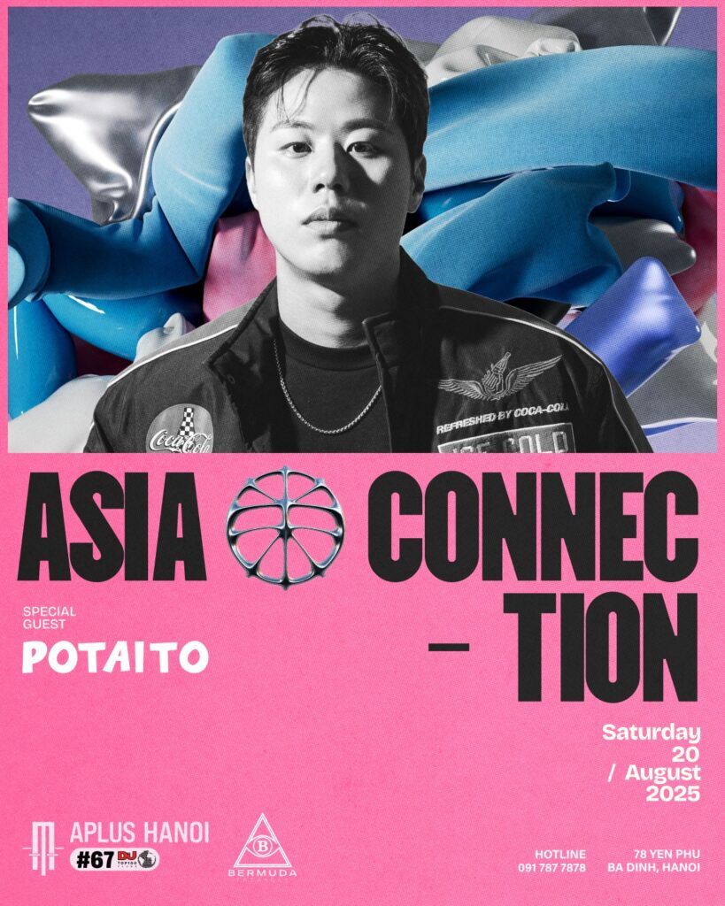ASIA CONNECTION feat. DJ POTAITO from Club Bermuda, Seoul Saturday, 20.0925