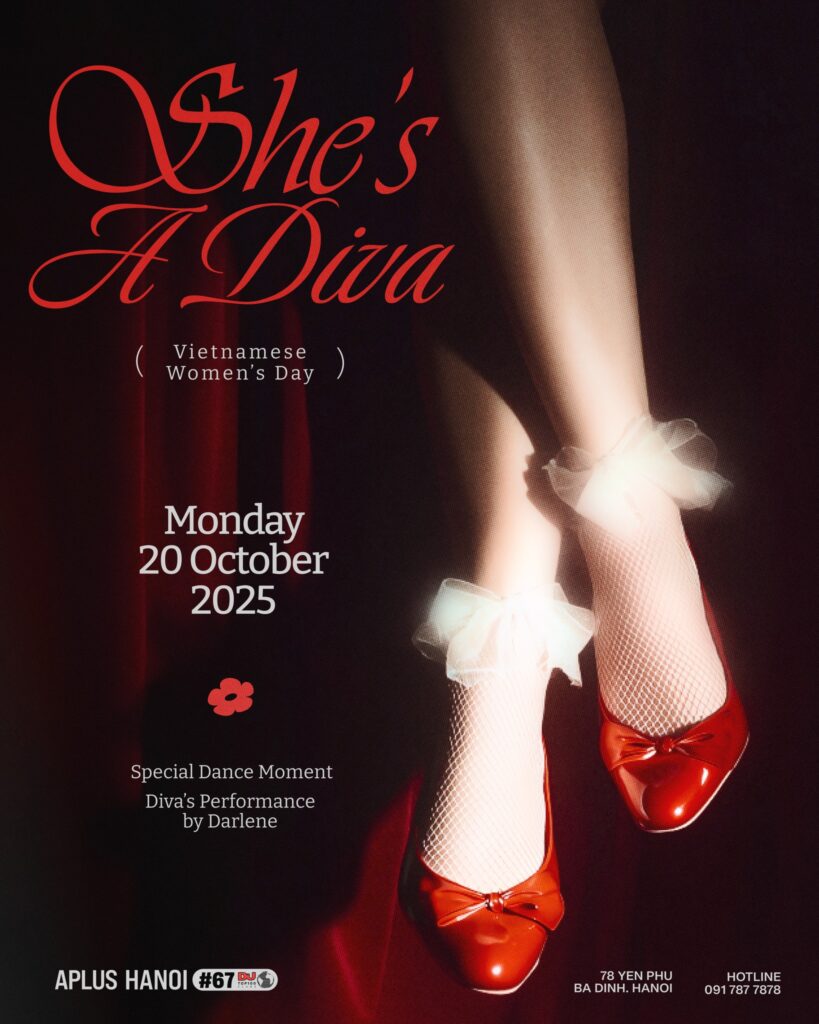 SHE'S A DIVA VIETNAMESE WOMEN'S DAY MONDAY, 20.10