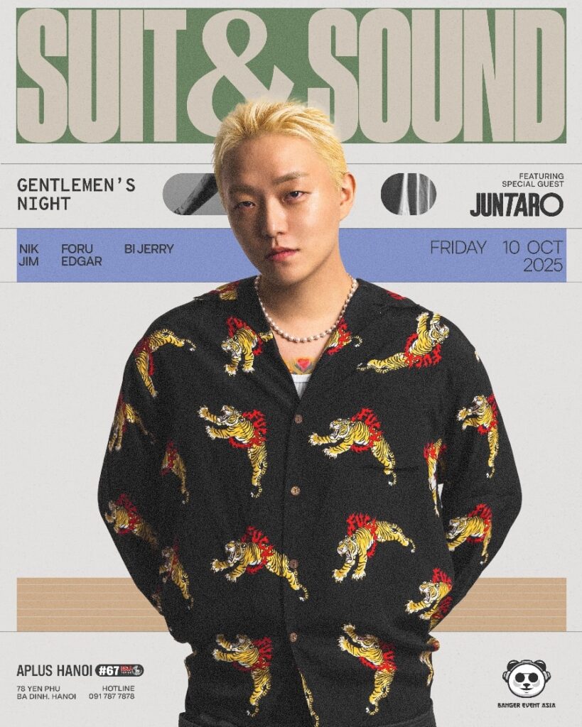 SUIT & SOUND vol. 1 feat. JUNTARO (from Seoul) | GENTLEMENS'S NIGHT | FRIDAY. 10.10.25 SUIT & SOUND vol. 1 feat. JUNTARO (from Seoul) GENTLEMENS'S NIGHT FRIDAY. 10.10.25
