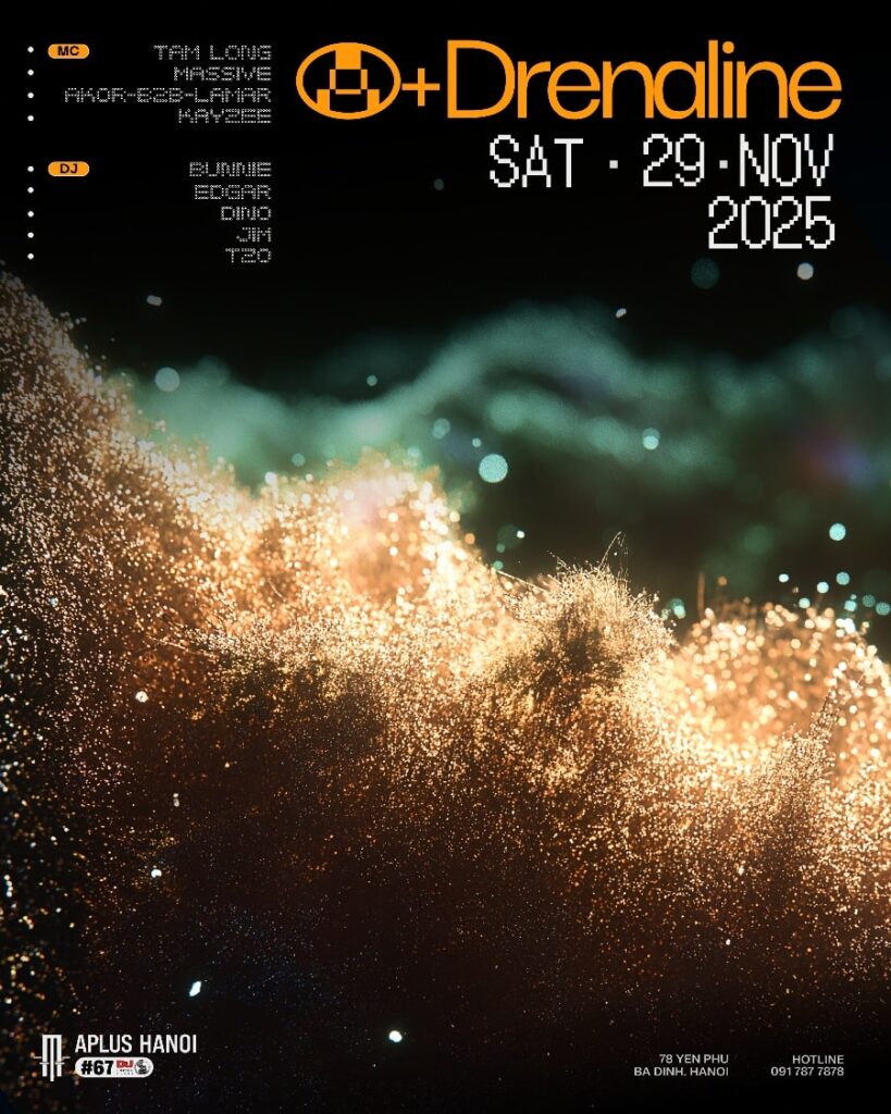 A+DRENALINE: LAST SATURDAY OF NOVEMBER | TONIGHT, 29.11 A+DRENALINE LAST SATURDAY OF NOVEMBER TONIGHT, 29.11
