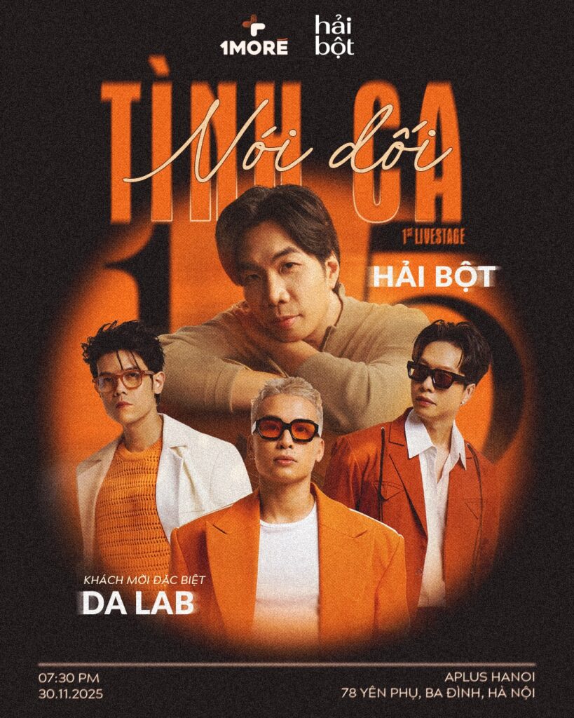 LIVESTAGE HẢI BỘT TÌNH CA NÓI DỐI TẠI APLUS HANOI