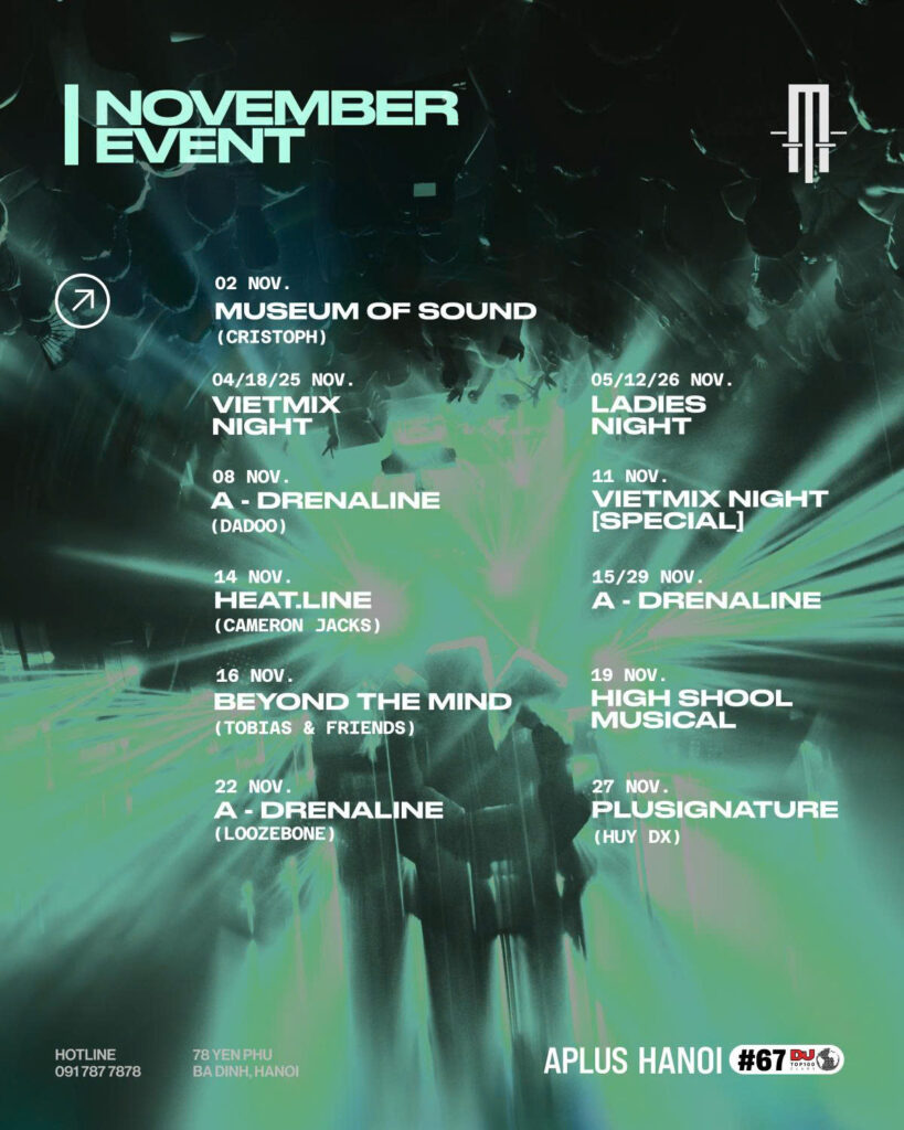 NOVEMBER EVENT EXPLOSION SERIES AT APLUS