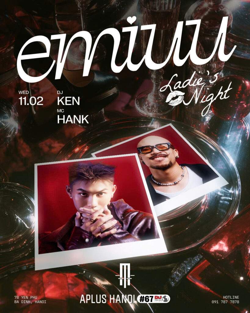 LADIES' NIGHT - EMIUU | DJ KEN x MC HANK | WED 11.02.2026 LADIES' NIGHT - EMIUU DJ KEN x MC HANK WED 11.02.2026