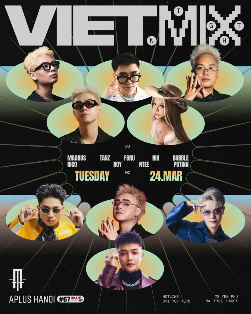 VIETMIX NIGHT APLUS HANOI TONIGHT