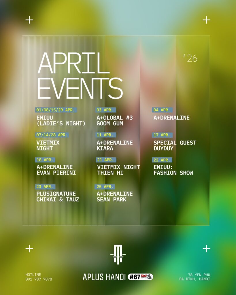 APRIL EVENTS APLUS HANOI
