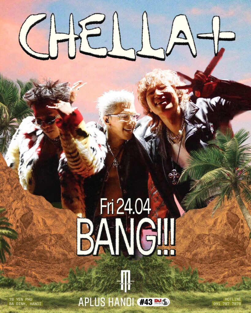 CHELLA+ BANG! FRI 24.04 FESTIVAL ENERGY MEETS LEGENDARY K-POP