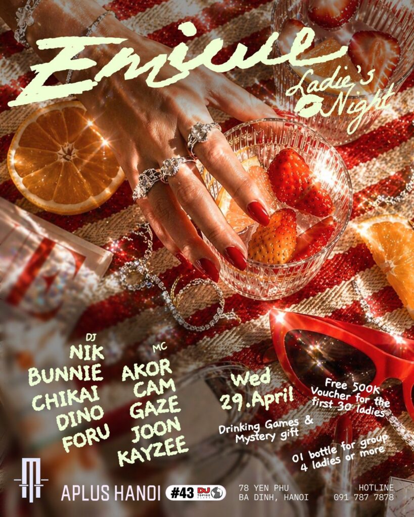 LADIES' NIGHT EMIUU TONIGHT