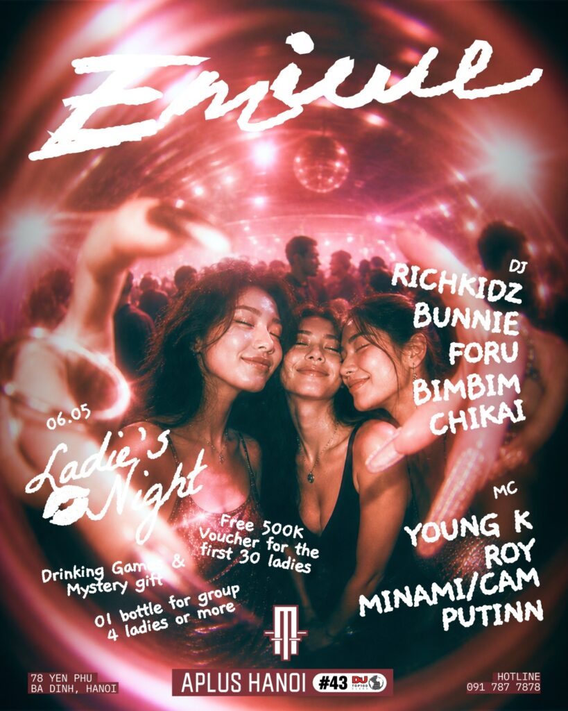 LADIES' NIGHT EMIUU TONIGHT