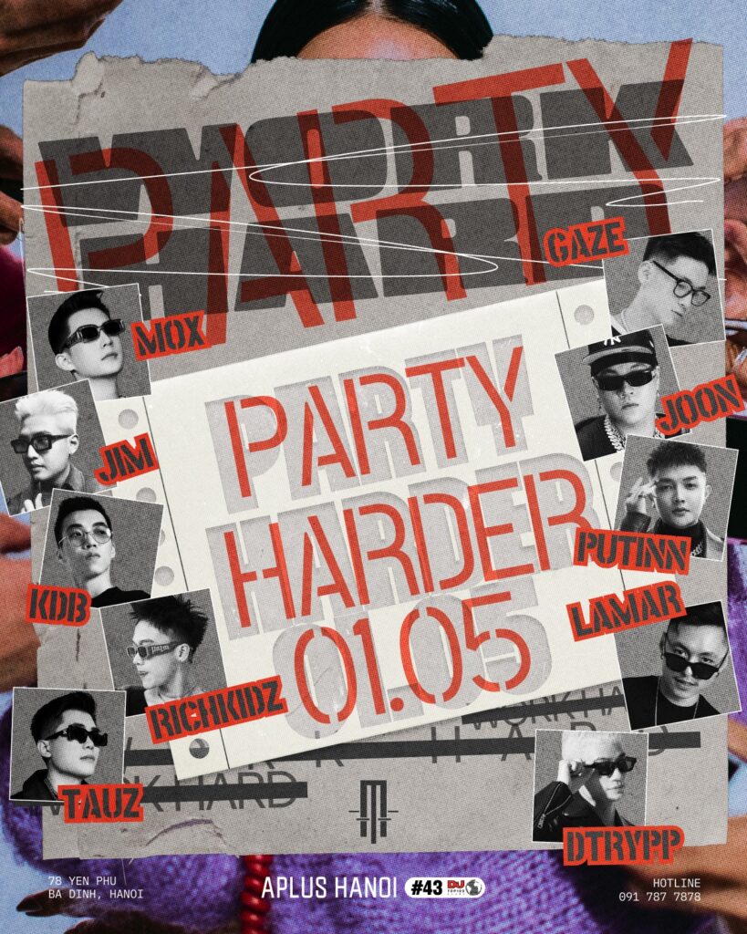 WORK HARD PLAY HARDER INTERNATIONAL WORKERS' DAY APLUS HANOI