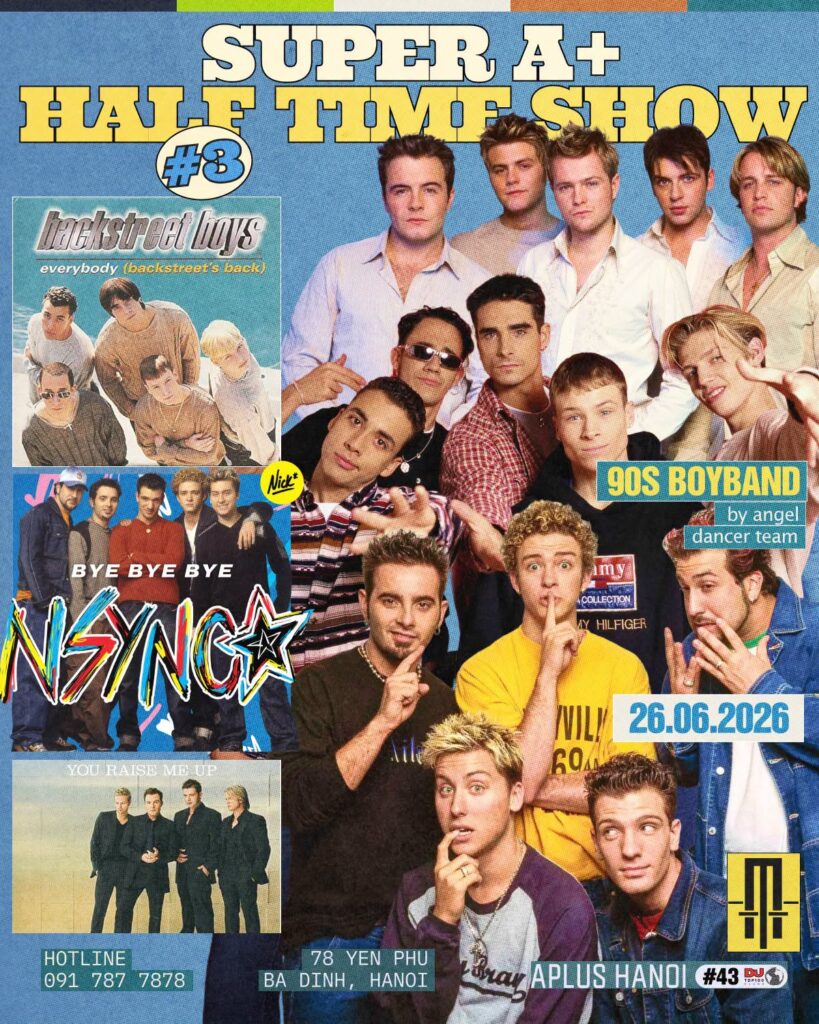 SUPER A+ HALF TIME SHOW 3 90s BOYBAND 26.06