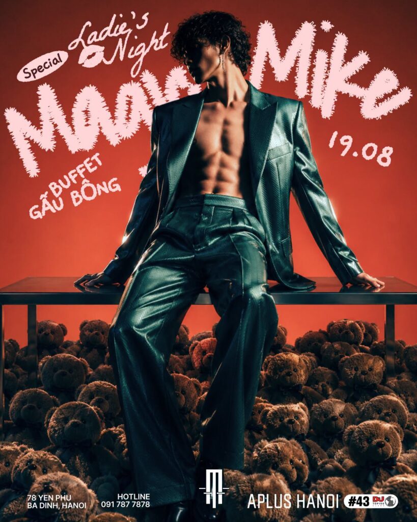 SPECIAL LADIE'S NIGHT MAGIC MIKE - TEDDY BEAR 19.08