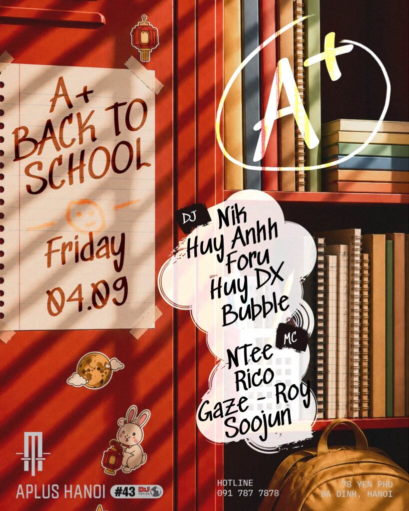 A+BACK TO SCHOOL | TONIGHT 04.09