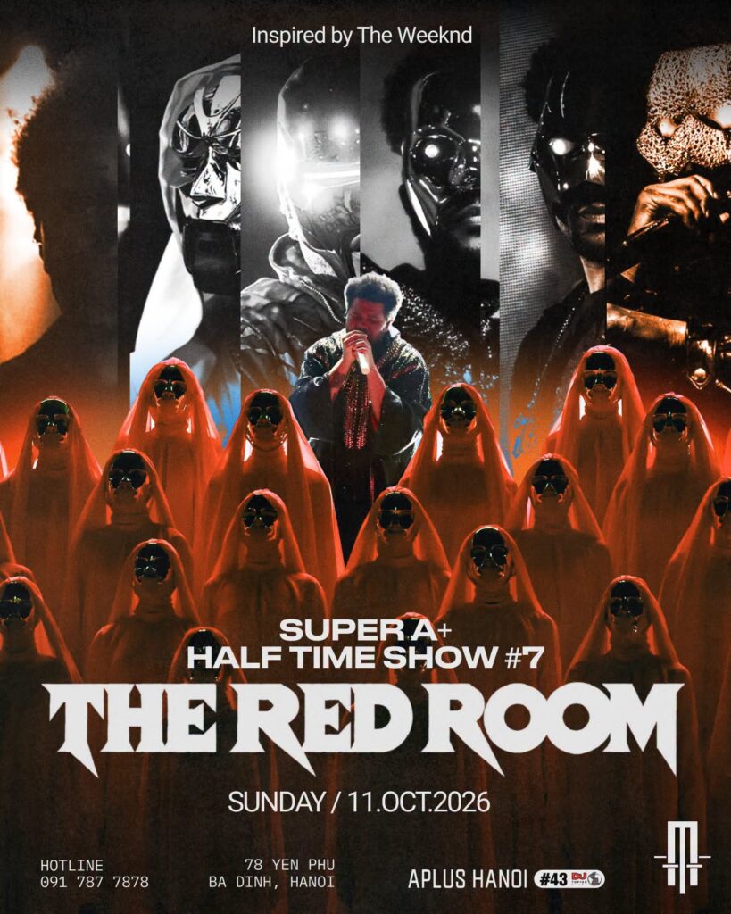 SUPER A+ HALF TIME SHOW #7 THE RED ROOM 11.10.2026 Inspired by The Weeknd's After Hours tour